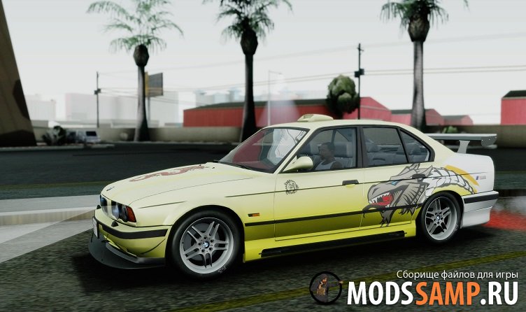BMW M5 E34 US-spec 1994 (Full Tunable) для GTA:SA