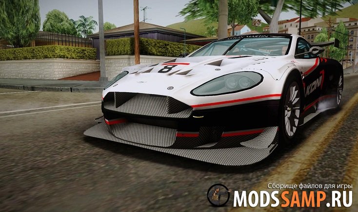 Aston Martin Racing Dirt для GTA:SA